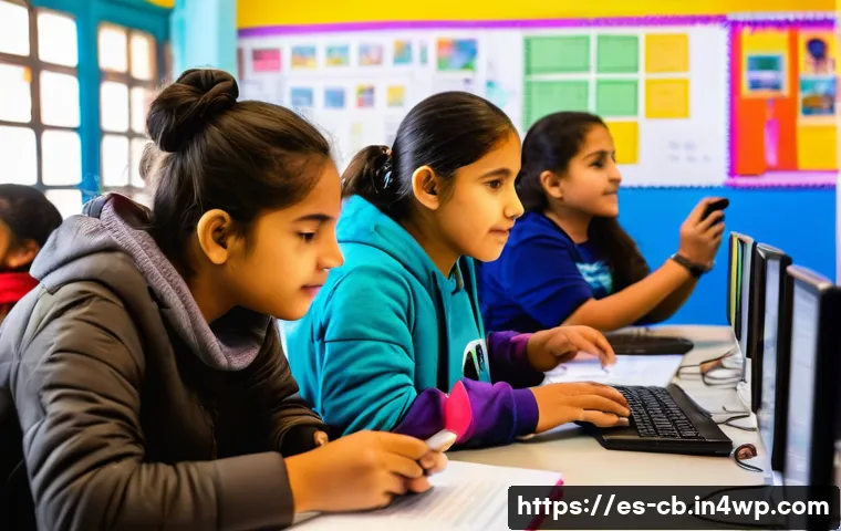 기술 격차 해소를 위한 실질적 사례 분석 - A vibrant rural community technology workshop in Latin America, showing diverse people of all ages i...